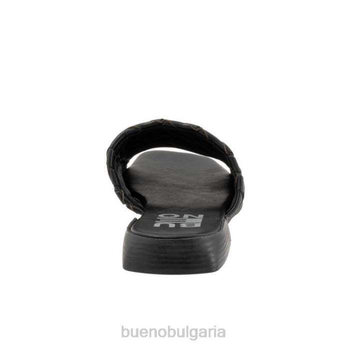 F0PN103 Bueno Footwear теса Жени черен апартаменти