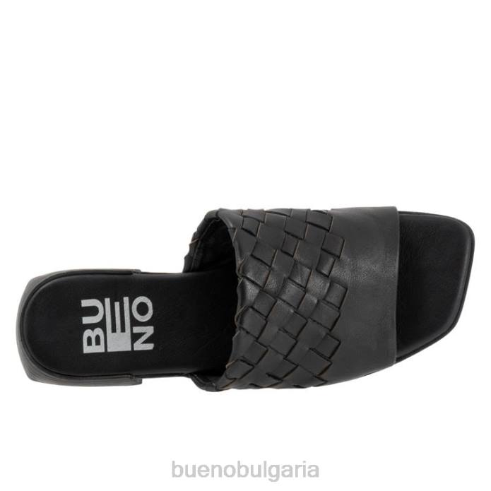 F0PN103 Bueno Footwear теса Жени черен апартаменти