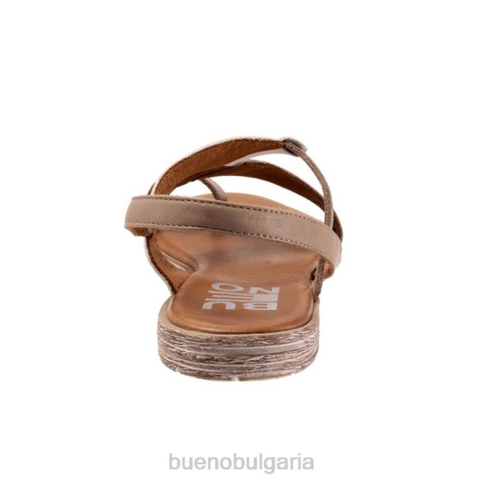 F0PN107 Bueno Footwear Юки Жени сиво мулти апартаменти