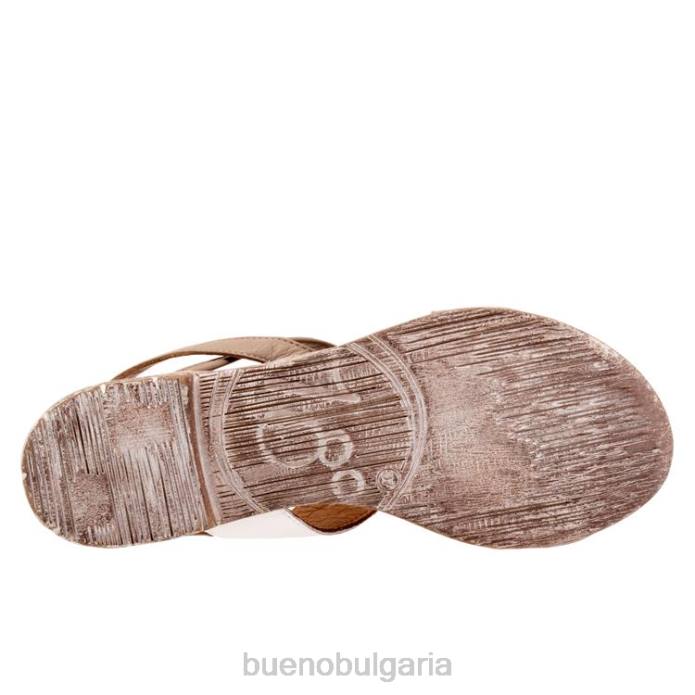 F0PN107 Bueno Footwear Юки Жени сиво мулти апартаменти