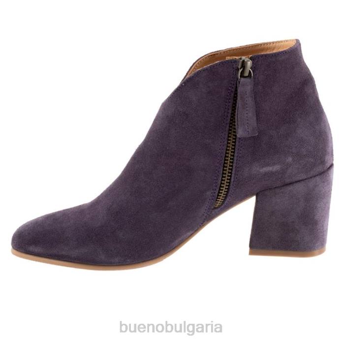 F0PN14 Bueno Footwear Софи Жени хедър велур ботуши