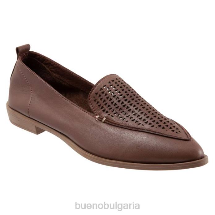 F0PN147 Bueno Footwear Блейзи Жени тъмно кафяво апартаменти