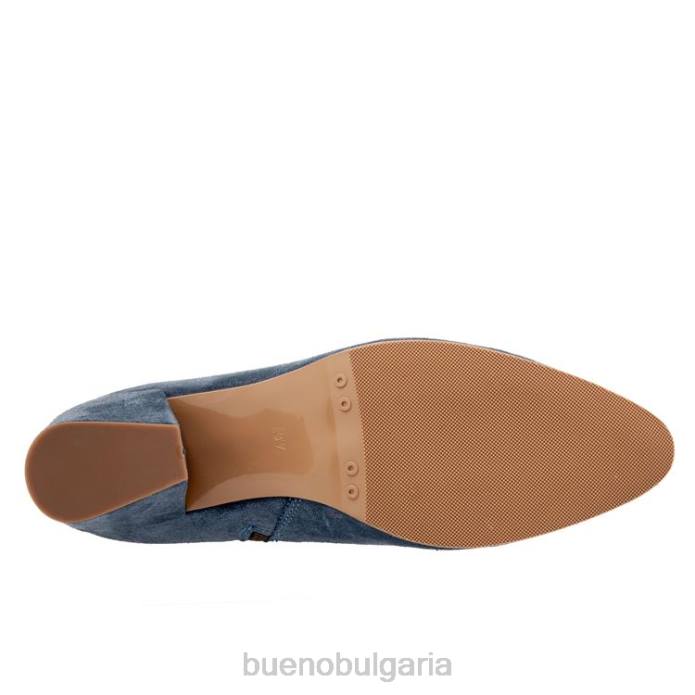 F0PN18 Bueno Footwear Софи Жени индиго велур ботуши