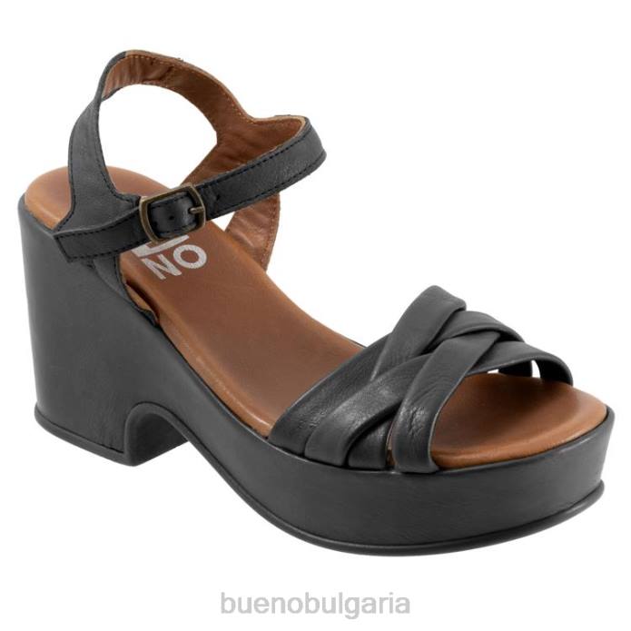 F0PN281 Bueno Footwear саша Жени черен обувки на токчета