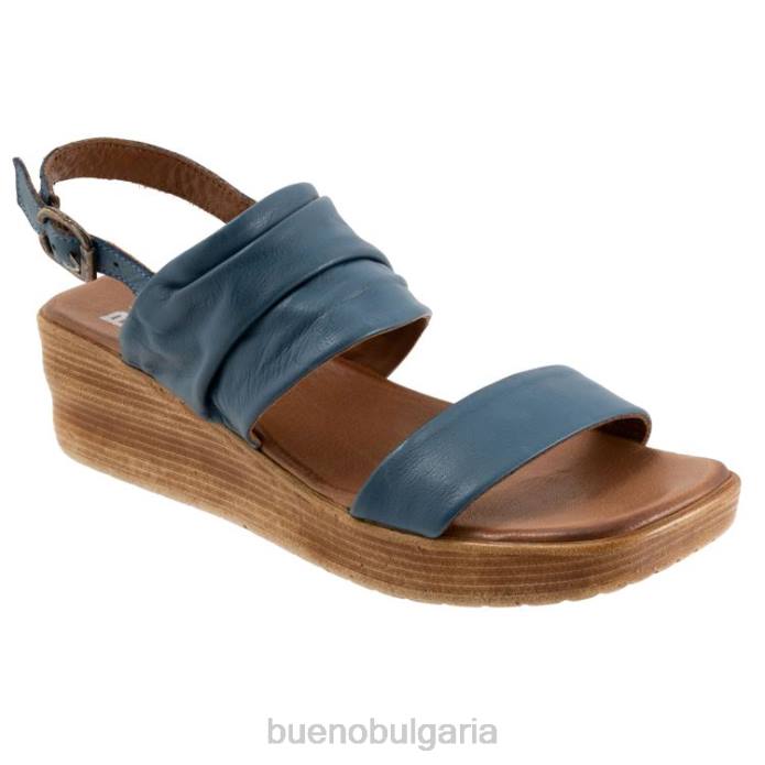 F0PN294 Bueno Footwear мая Жени дънков плат обувки на токчета