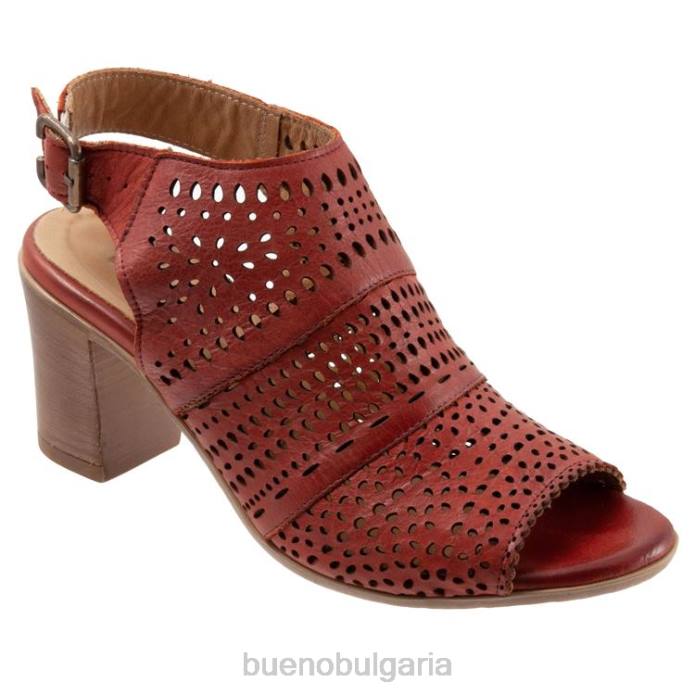 F0PN334 Bueno Footwear Ъптън Жени теракота обувки на токчета