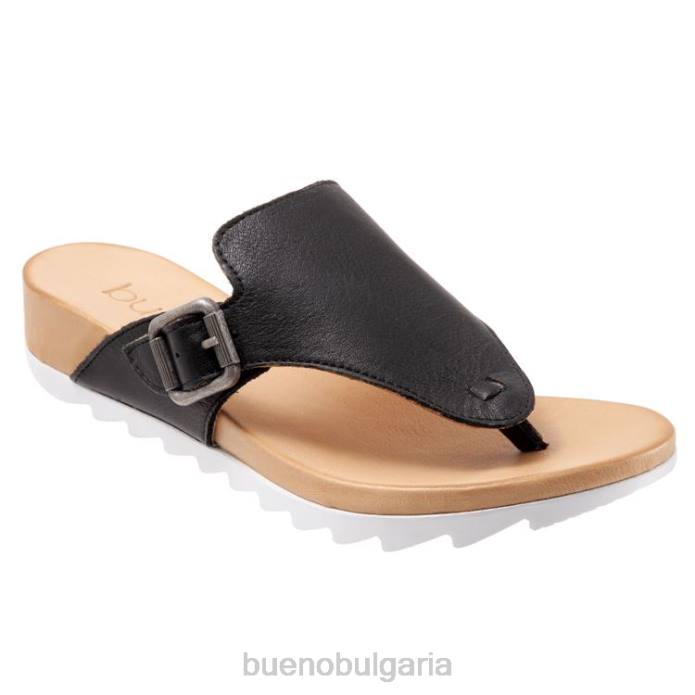 F0PN355 Bueno Footwear Франки Жени черен сандали