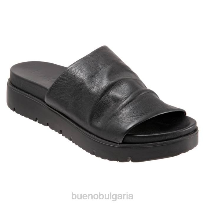 F0PN364 Bueno Footwear пръскане Жени черен сандали