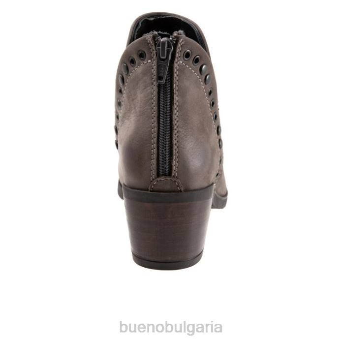 F0PN38 Bueno Footwear кора Жени сив набук ботуши
