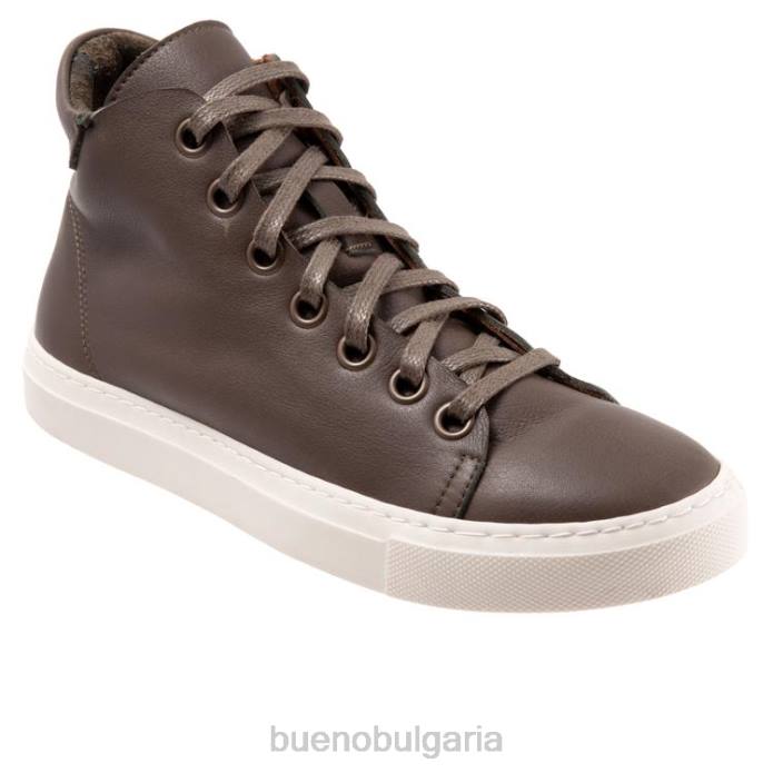 F0PN386 Bueno Footwear рисковано Жени кафяво каки кецове