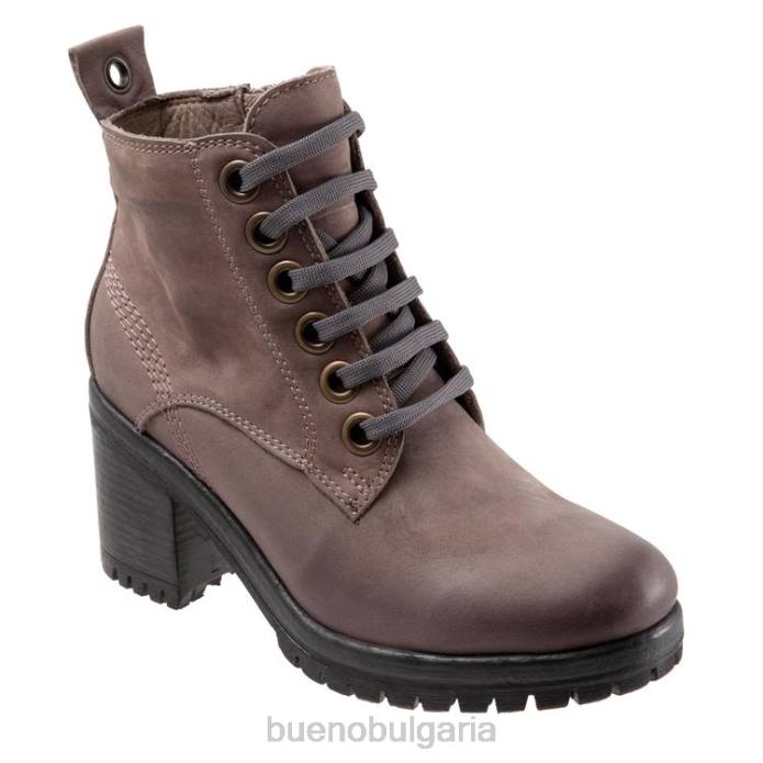 F0PN41 Bueno Footwear феликс Жени сив набук ботуши