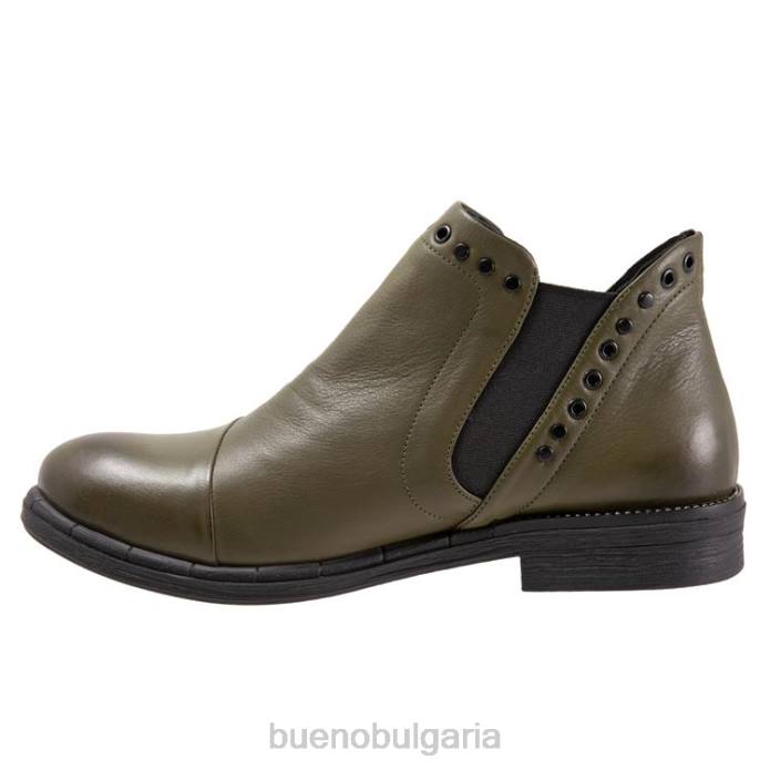 F0PN54 Bueno Footwear mya Жени зелено каки ботуши
