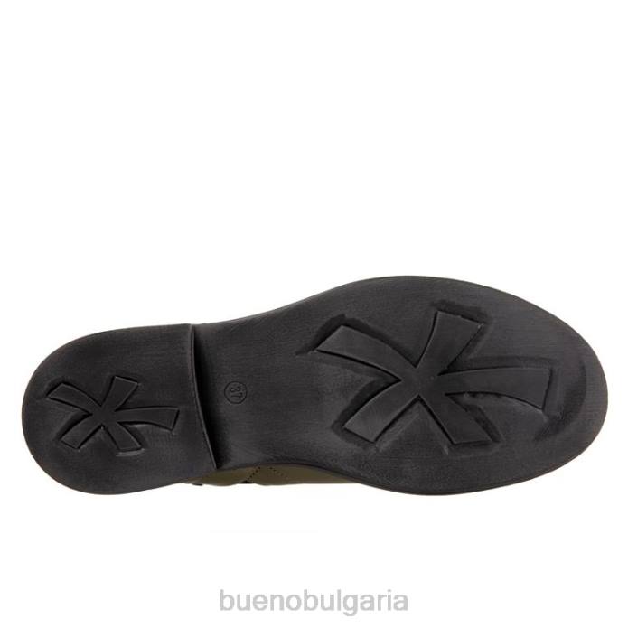 F0PN54 Bueno Footwear mya Жени зелено каки ботуши