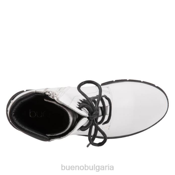 F0PN67 Bueno Footwear ярост Жени бяло ботуши