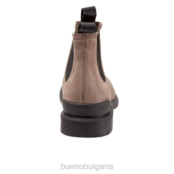 F0PN71 Bueno Footwear лесно Жени камилски набук ботуши