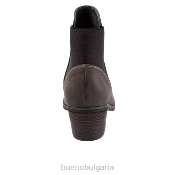 F0PN75 Bueno Footwear кери Жени сив набук ботуши