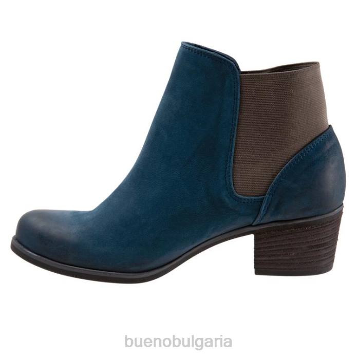 F0PN76 Bueno Footwear кери Жени син набук ботуши