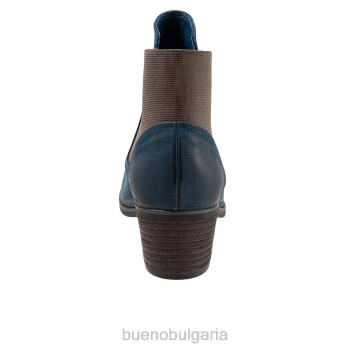 F0PN76 Bueno Footwear кери Жени син набук ботуши