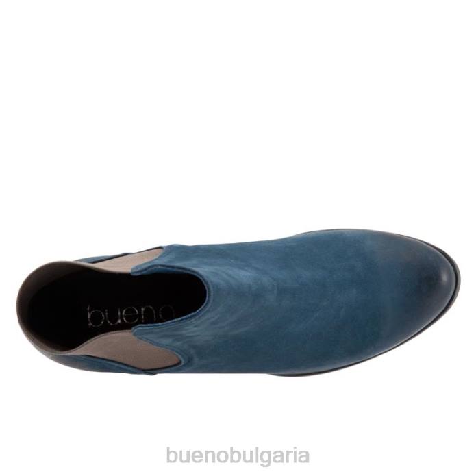 F0PN76 Bueno Footwear кери Жени син набук ботуши