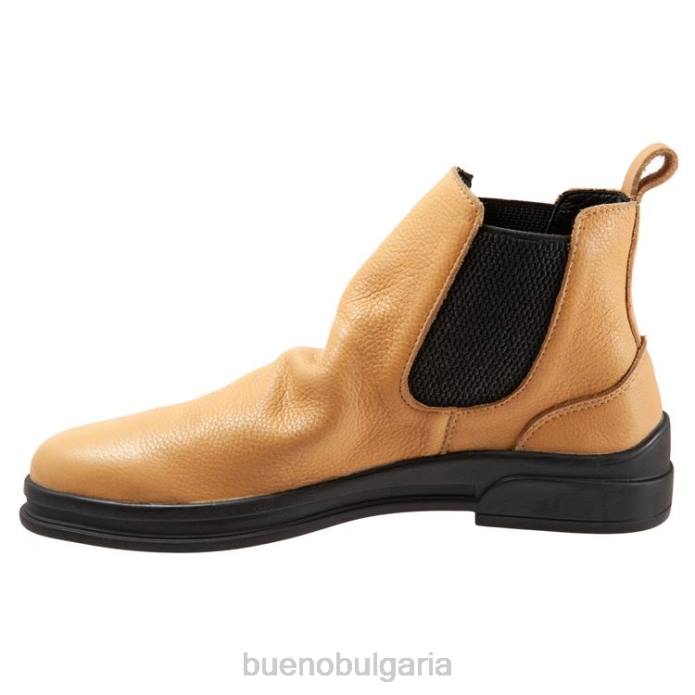 F0PN85 Bueno Footwear кварк Жени горчица ботуши