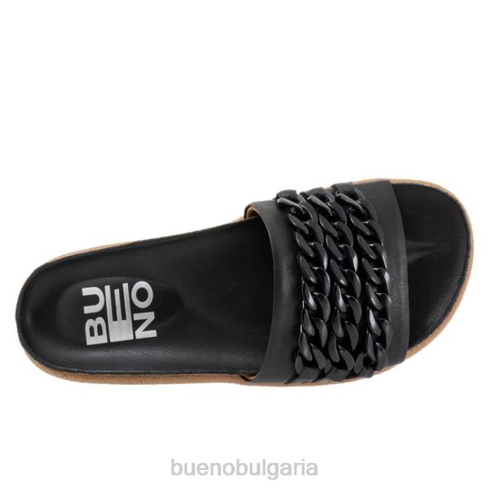 F0PN93 Bueno Footwear емелия Жени черен апартаменти