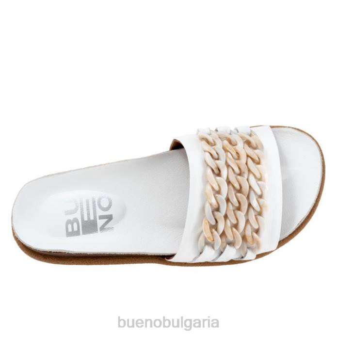 F0PN94 Bueno Footwear емелия Жени бяло апартаменти