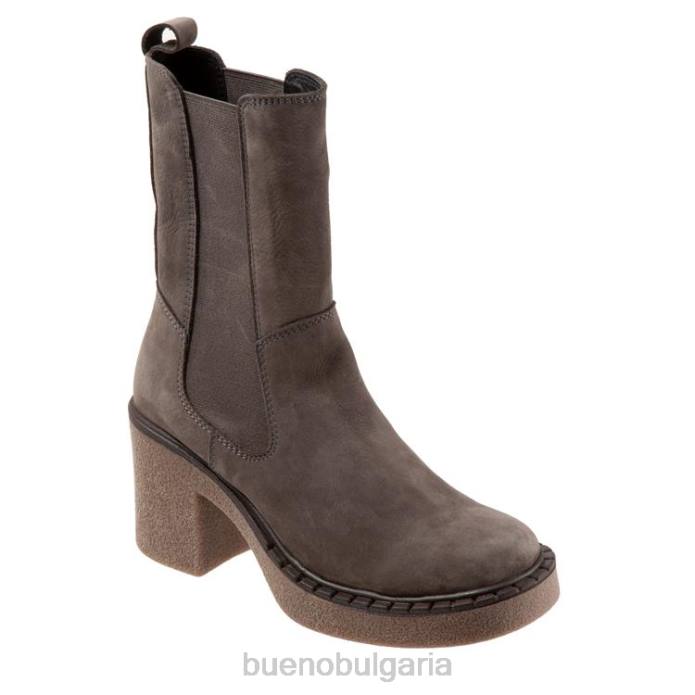 F0PN26 Bueno Footwear сърце Жени сив набук ботуши