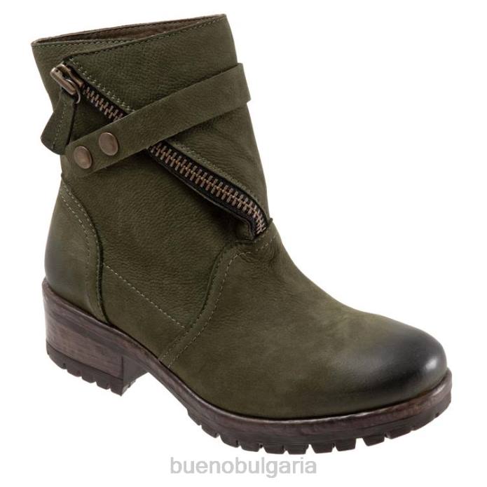 F0PN45 Bueno Footwear бърз Жени стар каки набук ботуши