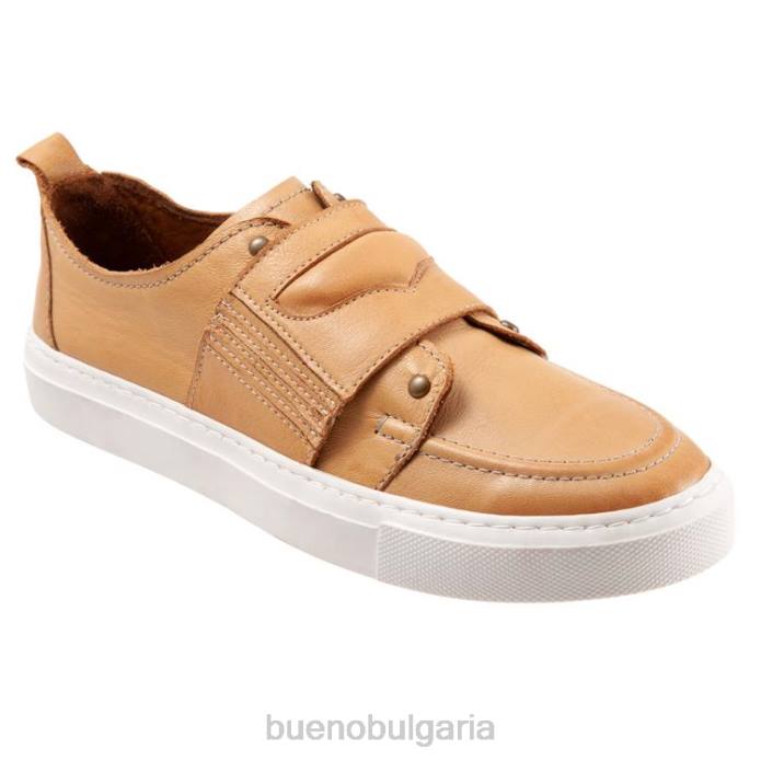 F0PN374 Bueno Footwear отпуснете се Жени лек загар кецове