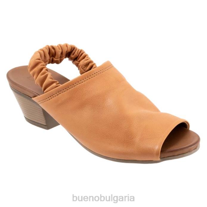 F0PN302 Bueno Footwear лидия Жени тен обувки на токчета