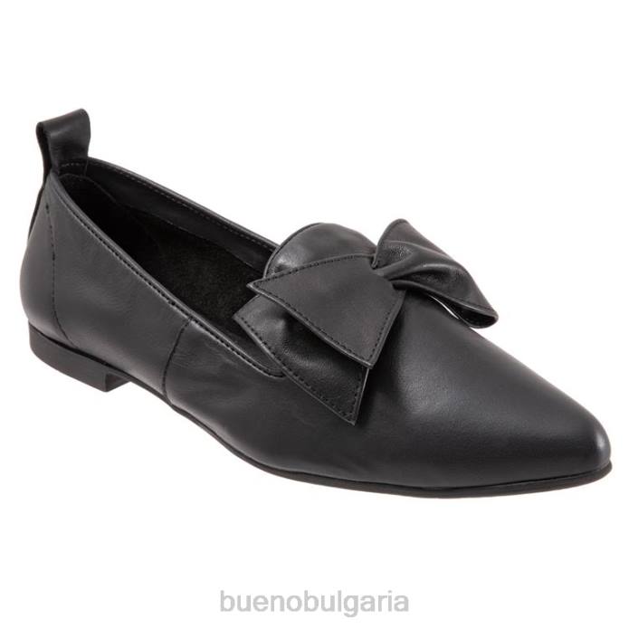 F0PN138 Bueno Footwear или Жени черен апартаменти