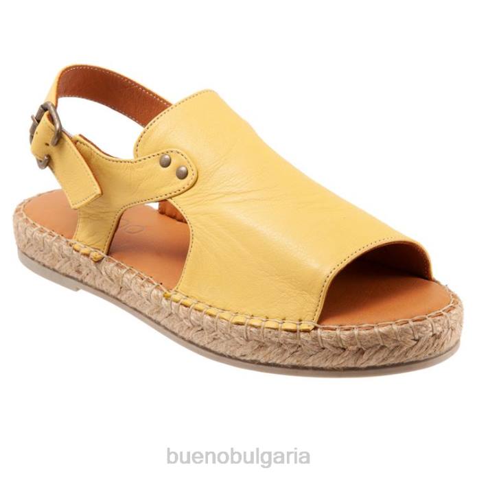 F0PN237 Bueno Footwear ниа Жени жълто апартаменти