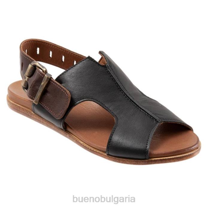 F0PN248 Bueno Footwear Уила Жени черен апартаменти