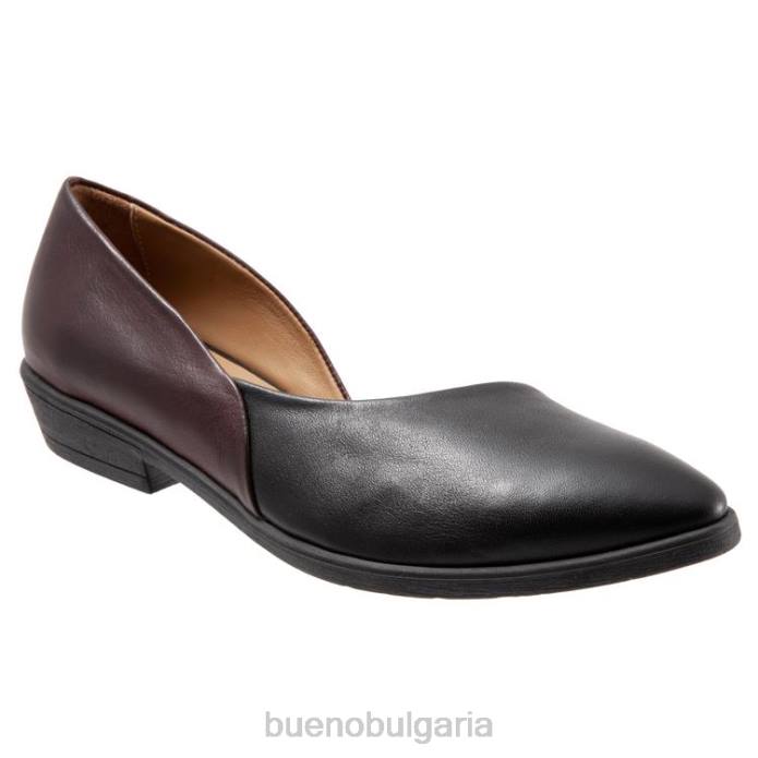F0PN267 Bueno Footwear опал Жени черно мерло апартаменти