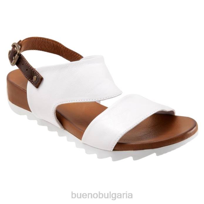 F0PN351 Bueno Footwear фара Жени бяло сандали