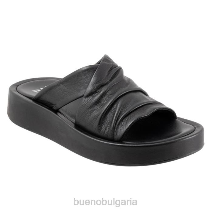 F0PN358 Bueno Footwear Харпър Жени черен сандали