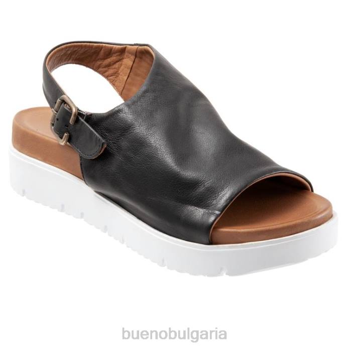 F0PN362 Bueno Footwear лятото Жени черен сандали