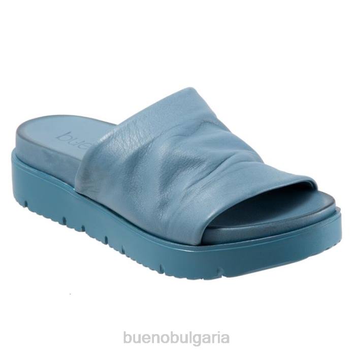 F0PN366 Bueno Footwear пръскане Жени дънков плат сандали